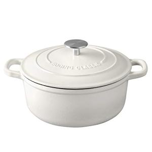 5.5 Quart Enameled Cast Iron Dutch Oven - White