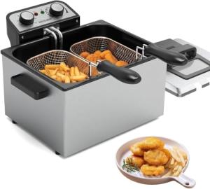 1800W Stainless Steel Large Electric Deep Fryer