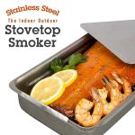 Camerons Stainless Steel Indoor Outdoor Smoker Box