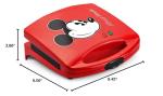 Disney Mickey Mouse Electric Sandwich Maker - Fun & Easy!