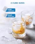 COWSAR Portable Ice Maker with Self-Cleaning Function