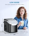 COWSAR Portable Ice Maker with Self-Cleaning Function