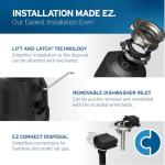 InSinkErator 1HP Continuous Feed Garbage Disposal