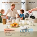 40oz Nut Milk Maker with 10 Functions