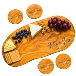 Custom Engraved Olive Wood Cutting Board
