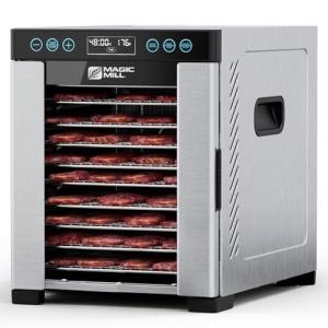 Magic Mill Pro Food Dehydrator with 10 Trays