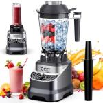 COZII 2000W Commercial Countertop Blender with Cups