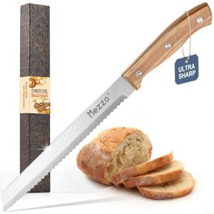 Premium 8-Inch Serrated Bread Knife with Gift Box