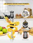 Handor 6-in-1 Immersion Blender with Accessories