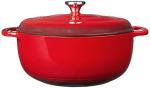 Lodge 7.5 Quart Enameled Cast Iron Dutch Oven