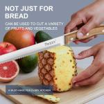 Premium 8-Inch Serrated Bread Knife with Gift Box