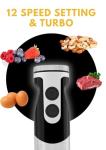 MegaWise 3-in-1 Stainless Steel Hand Blender