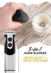 MegaWise 3-in-1 Stainless Steel Hand Blender