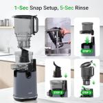 Aeitto Cold Press Juicer with Wide Mouth