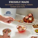Elite Gourmet 4Qt Electric Ice Cream Maker