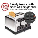 Hamilton Beach Retro 4-Slice Toaster with Wide Slots
