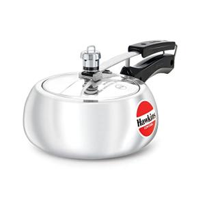 Hawkins 2L Aluminium Pressure Cooker (Silver)