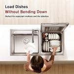 FOTILE Stainless Steel In-Sink Dishwasher Combo