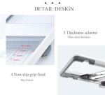 Adjustable Mandoline Slicer for Fruits and Veggies