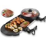2-in-1 Korean BBQ Grill and Hot Pot Combo