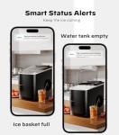 Silonn Smart Ice Maker - 9 Bullet Cubes in 6 Mins