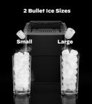 Silonn Smart Ice Maker - 9 Bullet Cubes in 6 Mins