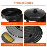 2-in-1 Korean BBQ Grill and Hot Pot Combo