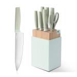 CAROTE 9-Piece Kitchen Knife Set with Block