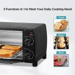 Dominion 4-Slice Retro Compact Toaster Oven