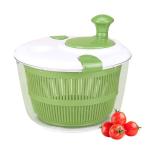5 Qt Salad Spinner with Lid and Double-Lock Handle