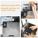 AURISWELL Home Slushie Machine with 6 Programs