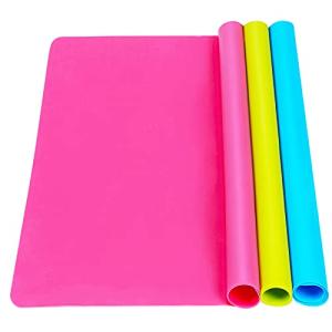 3 Pack Large Silicone Craft Mats 15.7" x 11.8