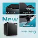 EUHOMY 1.1 Cu Ft Compact Countertop Mini Freezer