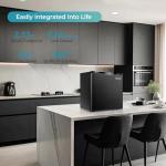 EUHOMY 1.1 Cu Ft Compact Countertop Mini Freezer