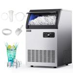EUHOMY 250lbs Under Counter Ice Maker Machine