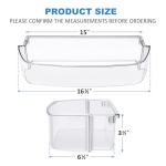 2 Pack W10710203 Refrigerator Door Bin Replacement