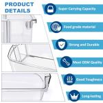 2 Pack W10710203 Refrigerator Door Bin Replacement