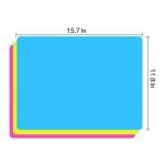 3 Pack Large Silicone Craft Mats 15.7" x 11.8