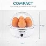Aroma Easy Egg Cooker and Steamer - XL Capacity