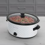 West Bend 6-Quart Manual Slow Cooker with Ceramic Pot