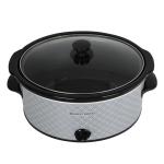 West Bend 6-Quart Manual Slow Cooker with Ceramic Pot