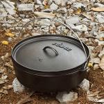 Lodge 6 Quart Pre-Seasoned Cast Iron Dutch Oven