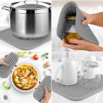 Zulay 2-Pack Silicone Heat-Resistant Trivets