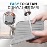 Zulay 2-Pack Silicone Heat-Resistant Trivets