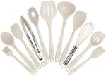 Colorful Silicone Kitchen Utensil Set - 11 Pieces