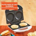 IMUSA 2-Slot Electric Arepa Maker in White