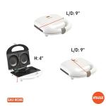 IMUSA 2-Slot Electric Arepa Maker in White