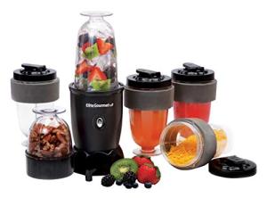 Elite Gourmet 17-Piece Personal Drink Mixer & Blender
