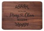 Custom Engraved Cutting Board for Couples