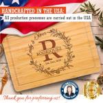 Custom Engraved Cutting Board for Couples